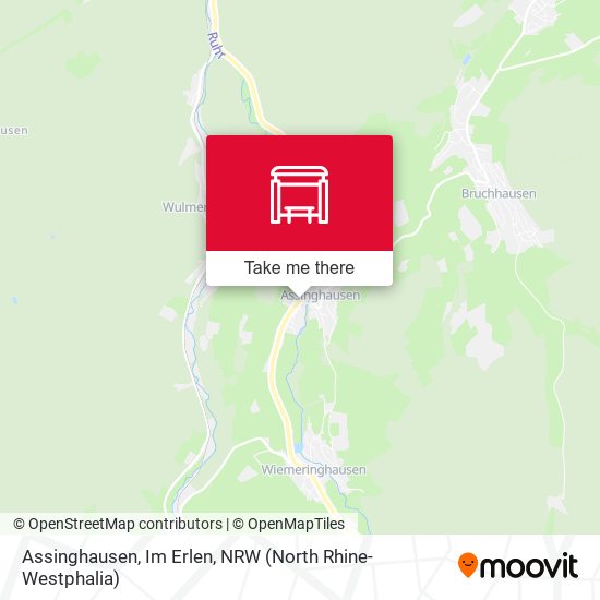 Assinghausen, Im Erlen map