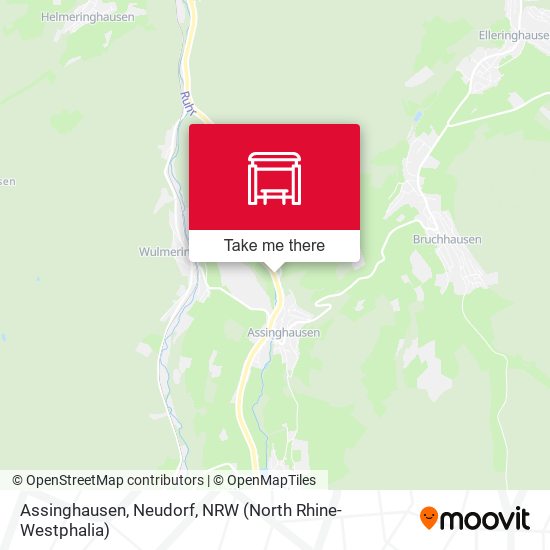 Assinghausen, Neudorf map
