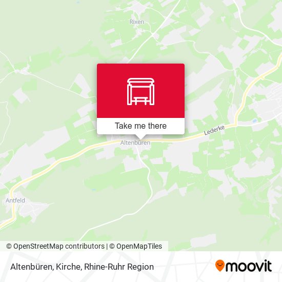 Altenbüren, Kirche map