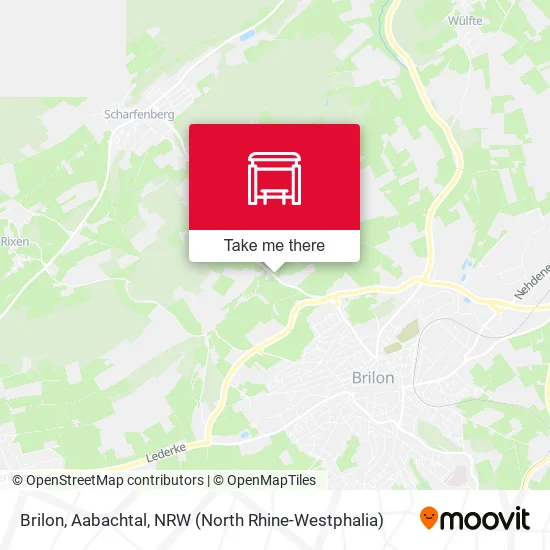 Карта Brilon, Aabachtal