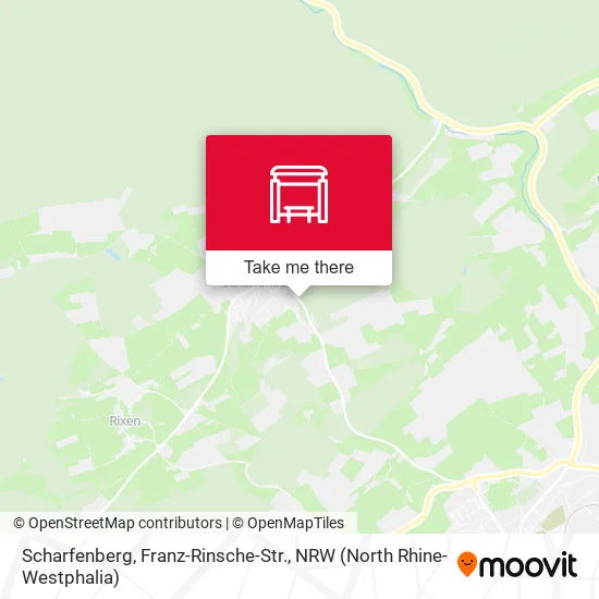 Карта Scharfenberg, Franz-Rinsche-Str.