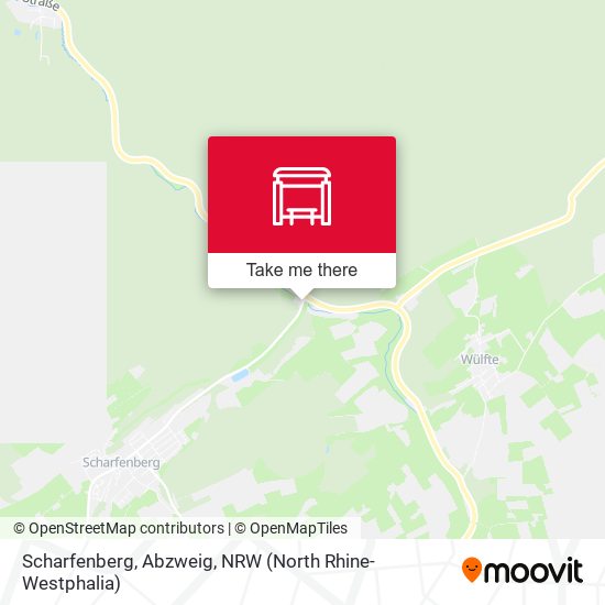 Карта Scharfenberg, Abzweig