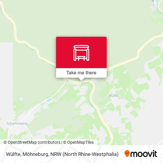 Карта Wülfte, Möhneburg