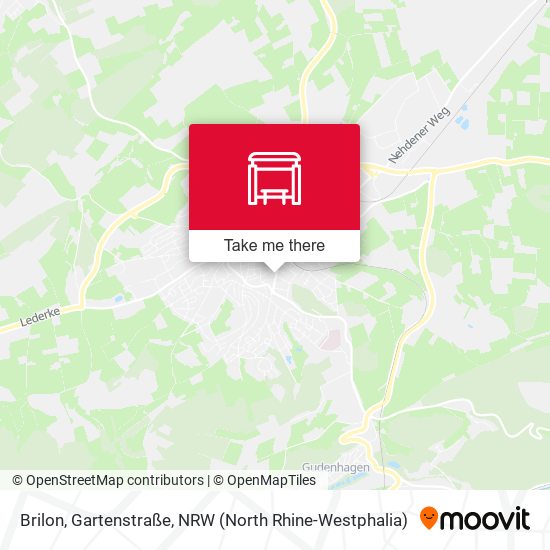 Brilon, Gartenstraße map