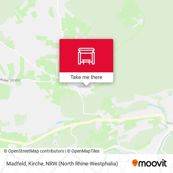 Карта Madfeld, Kirche