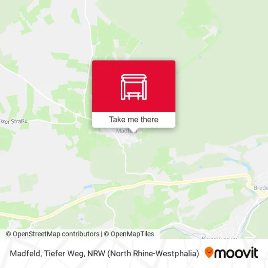 Карта Madfeld, Tiefer Weg