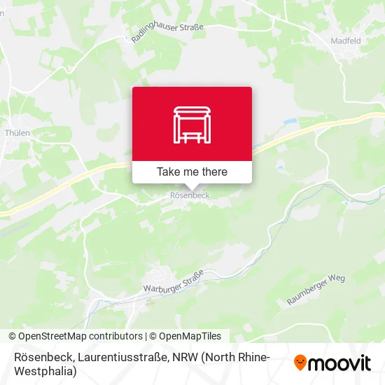 Карта Rösenbeck, Laurentiusstraße
