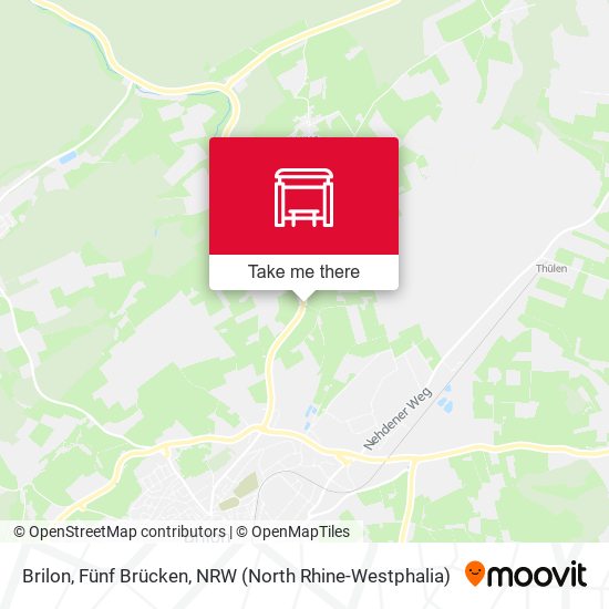Brilon, Fünf Brücken map