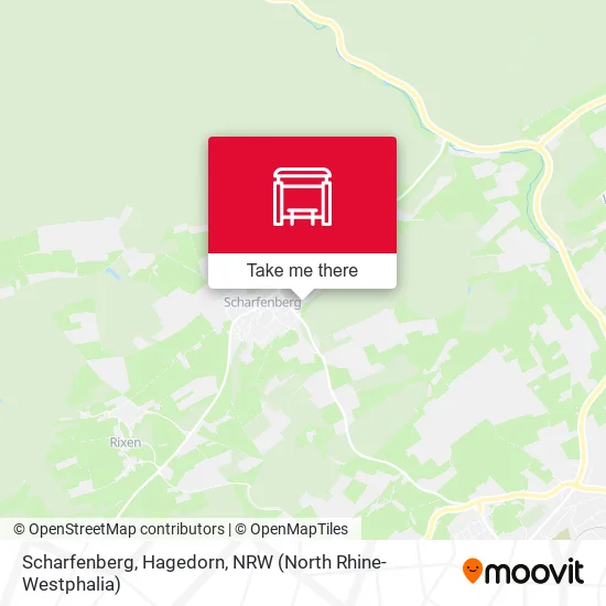 Карта Scharfenberg, Hagedorn