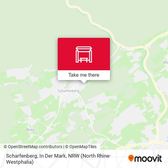 Scharfenberg, In Der Mark map