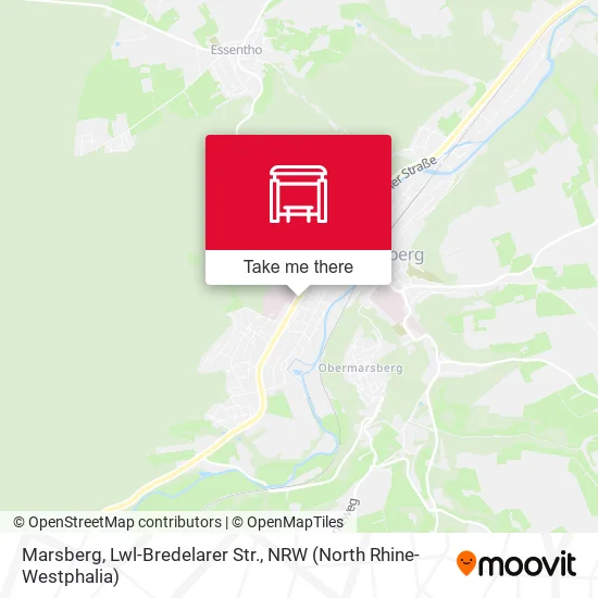 Карта Marsberg, Lwl-Bredelarer Str.
