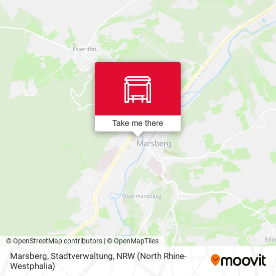 Карта Marsberg, Stadtverwaltung