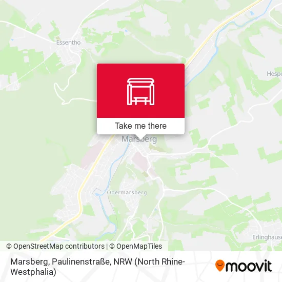 Карта Marsberg, Paulinenstraße