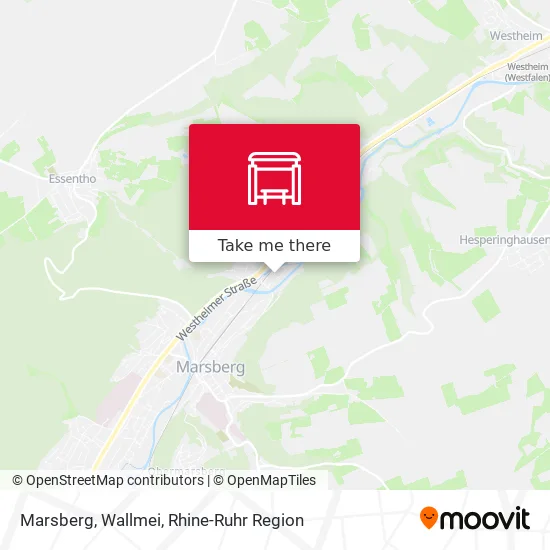 Карта Marsberg, Wallmei