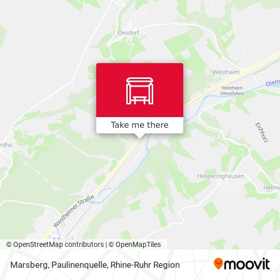 Marsberg, Paulinenquelle map