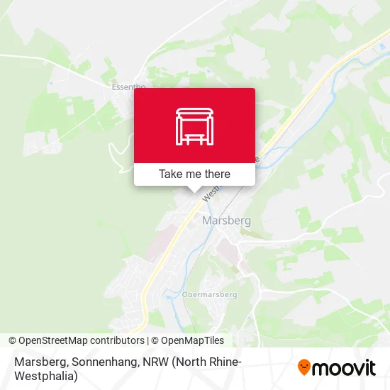 Карта Marsberg, Sonnenhang