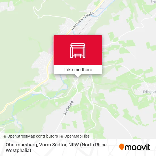 Карта Obermarsberg, Vorm Südtor