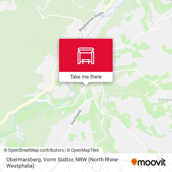 Obermarsberg, Vorm Südtor map