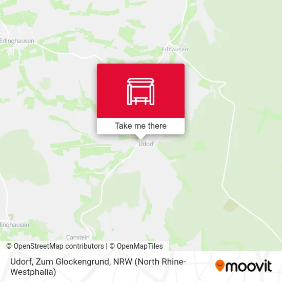 Udorf, Zum Glockengrund map