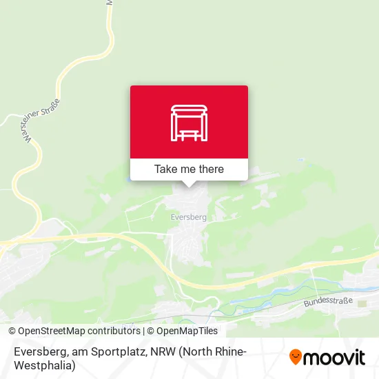 Карта Eversberg, am Sportplatz