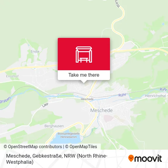 Meschede, Gebkestraße map