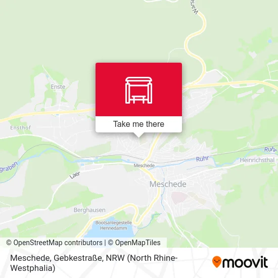 Meschede, Gebkestraße map