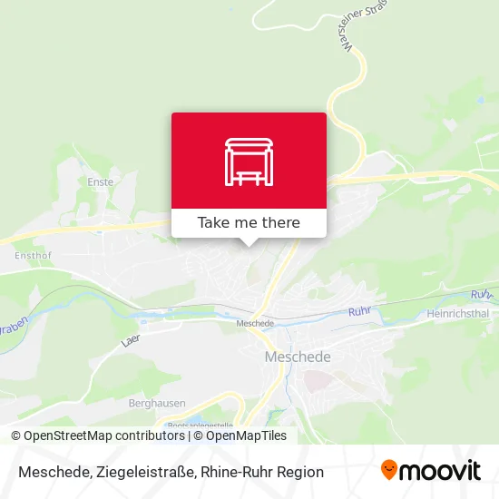 Карта Meschede, Ziegeleistraße
