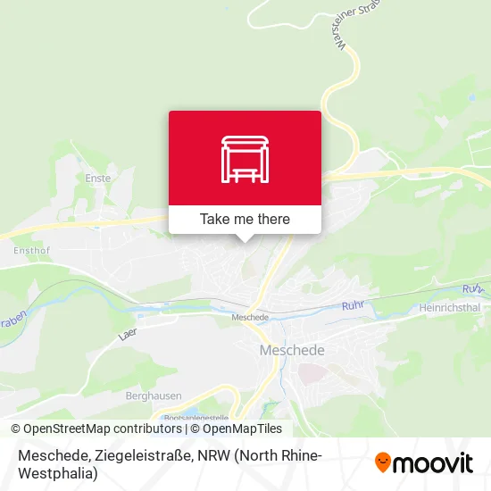 Карта Meschede, Ziegeleistraße