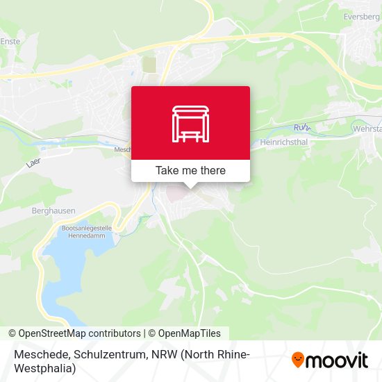Карта Meschede, Schulzentrum