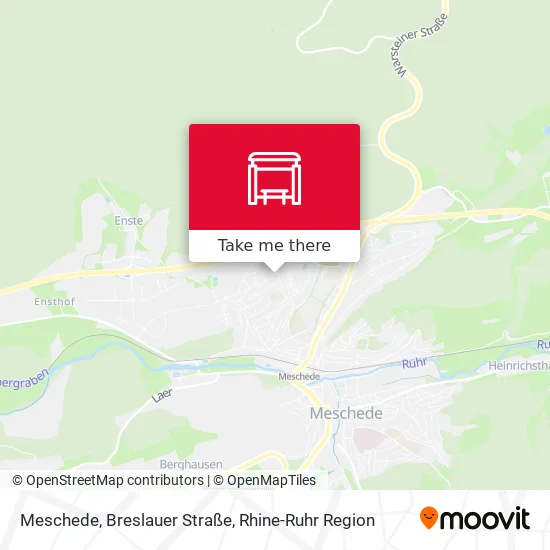Карта Meschede, Breslauer Straße