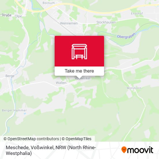 Карта Meschede, Voßwinkel