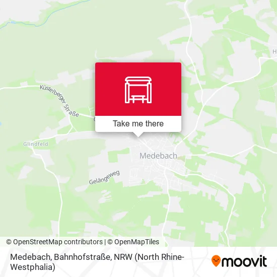 Карта Medebach, Bahnhofstraße