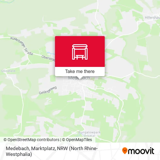 Карта Medebach, Marktplatz