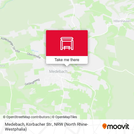 Карта Medebach, Korbacher Str.