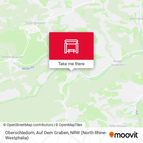 Карта Oberschledorn, Auf Dem Graben