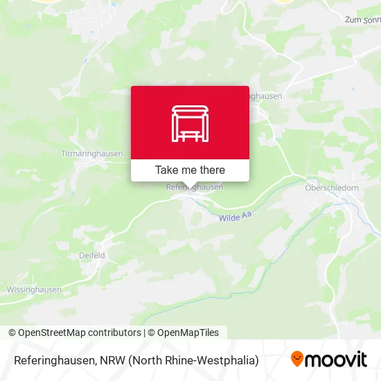 Карта Referinghausen