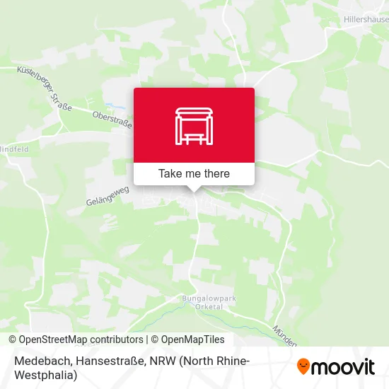 Medebach, Hansestraße map