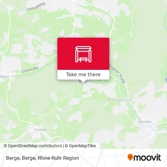 Карта Berge, Berge