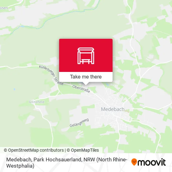 Карта Medebach, Park Hochsauerland