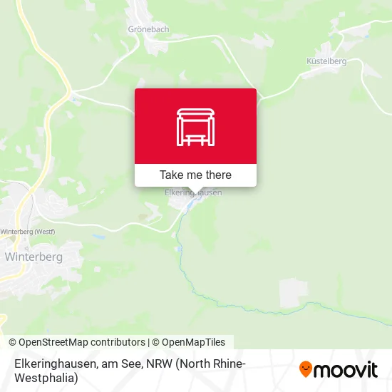 Карта Elkeringhausen, am See