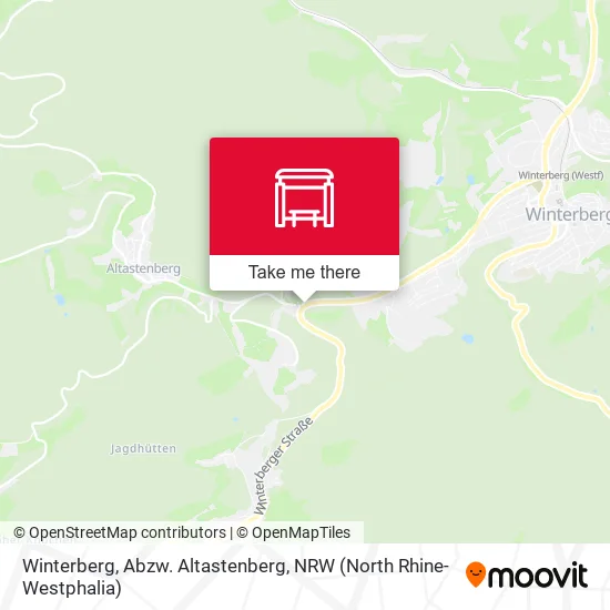 Карта Winterberg, Abzw. Altastenberg