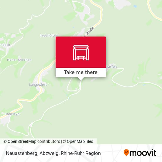 Neuastenberg, Abzweig map