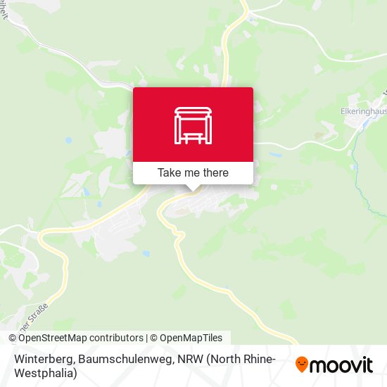 Winterberg, Baumschulenweg map