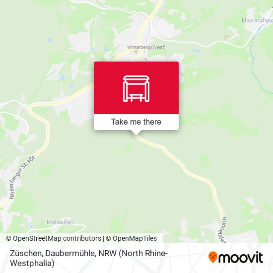 Züschen, Daubermühle map