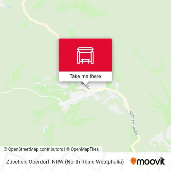 Züschen, Oberdorf map