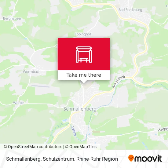 Карта Schmallenberg, Schulzentrum