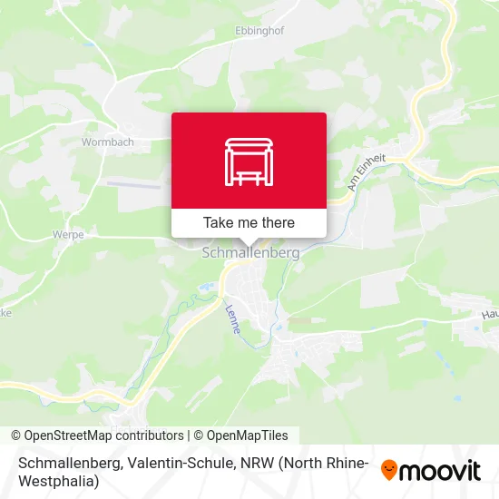 Schmallenberg, Valentin-Schule map