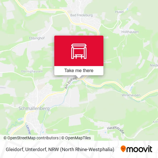 Карта Gleidorf, Unterdorf