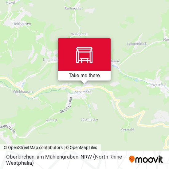 Oberkirchen, am Mühlengraben map