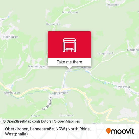 Oberkirchen, Lennestraße map